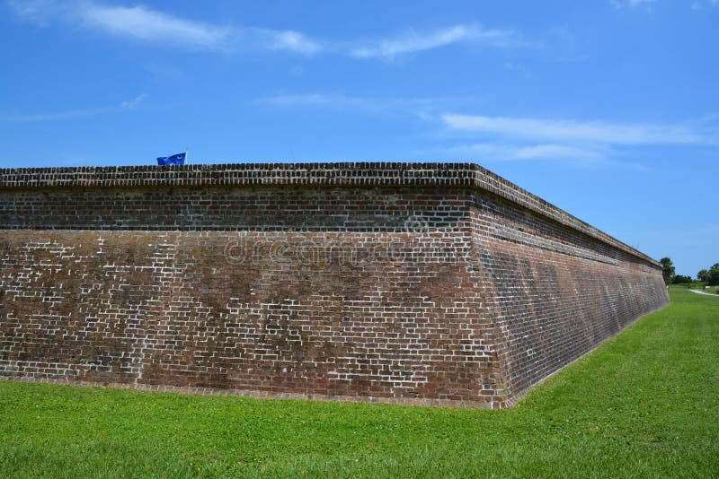 Fuerte Moultrie fotografía de archivo Fuerte Moultrie fotografía de archivo