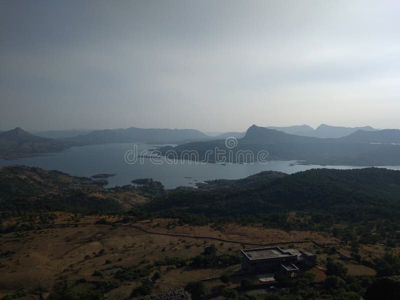 Fuerte superior del visapur, Pune imagenes de archivo Fuerte superior del visapur, Pune imagenes de archivo