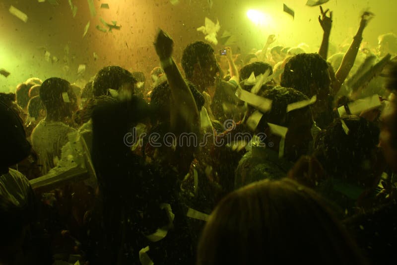 Fuerza Bruta in Buenos Aires stockbilder Fuerza Bruta in Buenos Aires stockbilder