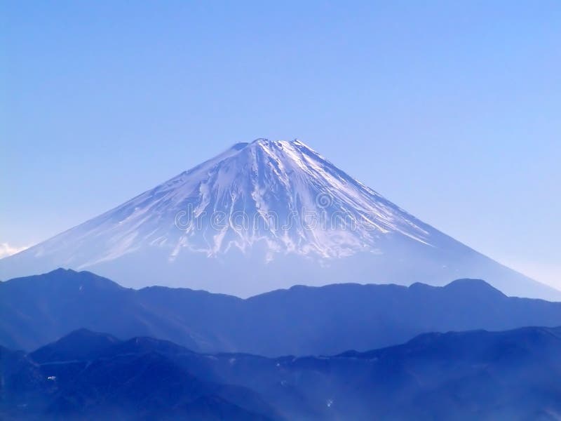 fuji montering arkivbild fuji montering arkivbild