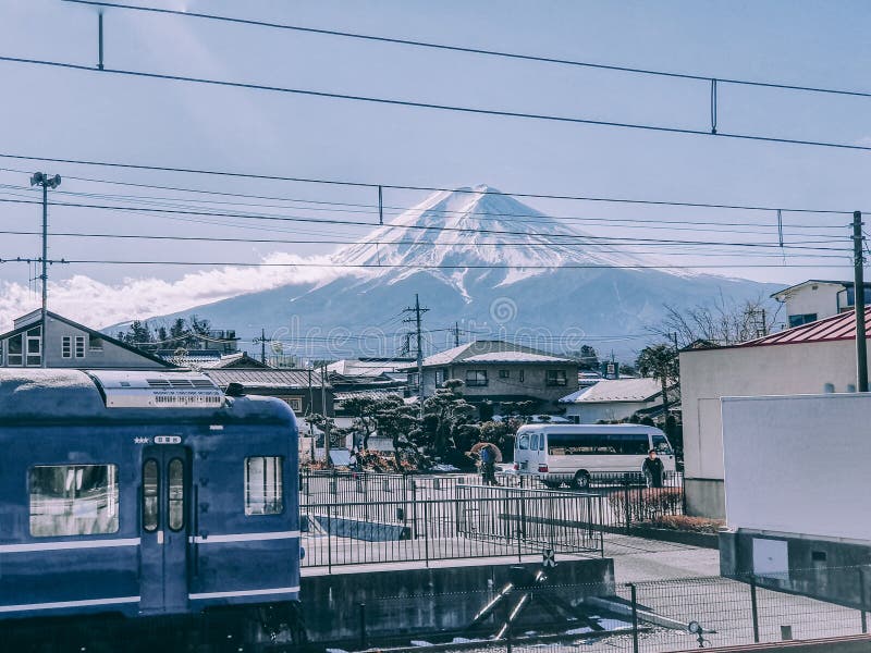 Fuji and Train stock photo. Image of speed, shinkansen - 32013908