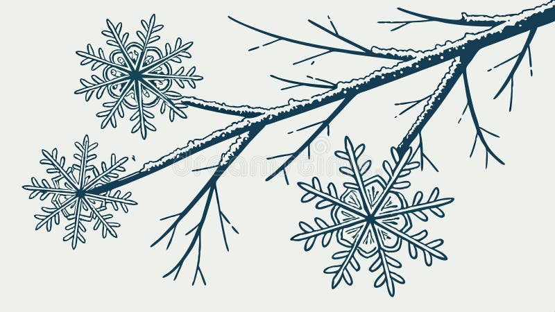 Fulg de zăpadă detaliu de închidere detalii de design complicat de cristal de iarnă. design vectorial IA generativă royalty free illustration