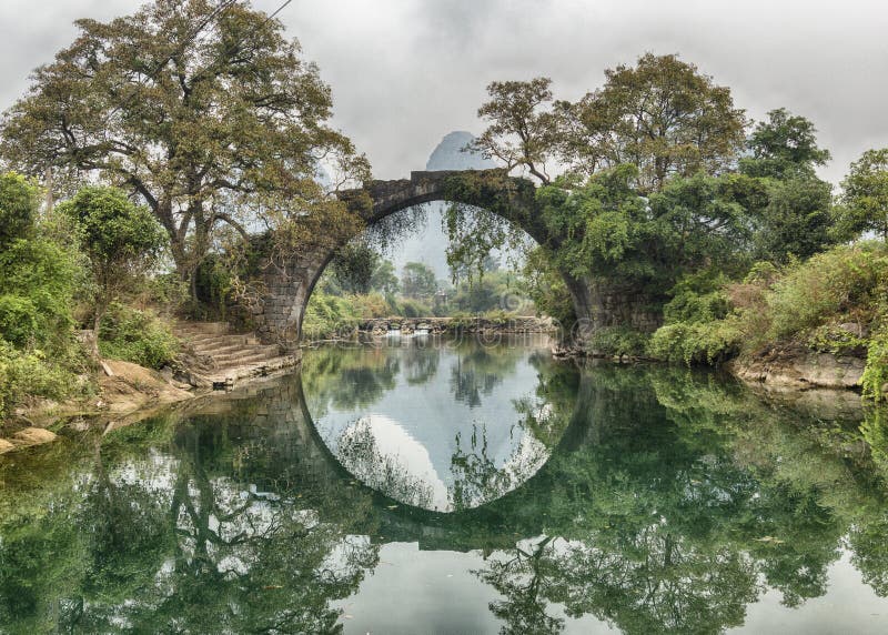 Fuli Bridge on the Yulong River Yangshuo