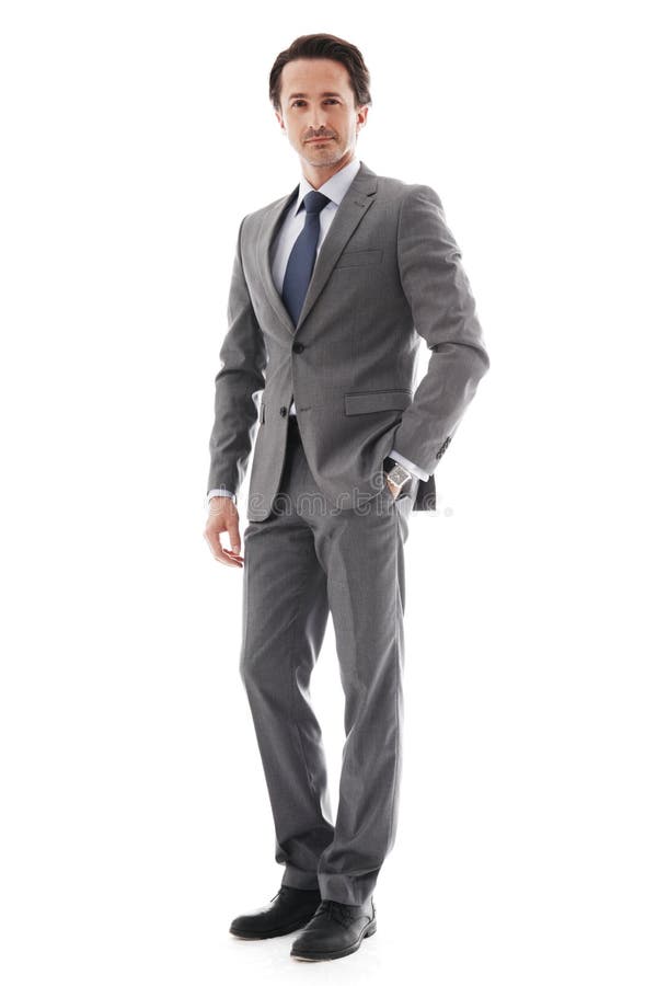 Full body portrait of business man stock photography Full body portrait of business man stock photography