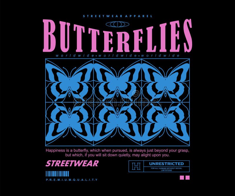 Butterflies T Shirt Design, Vector Graphic, Typographic Poster or ...