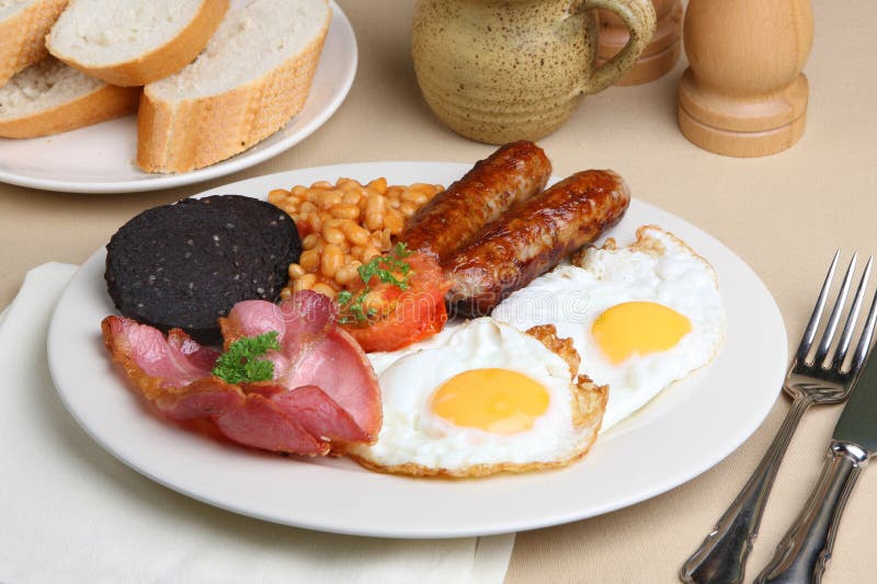 Full English Fried Breakfast