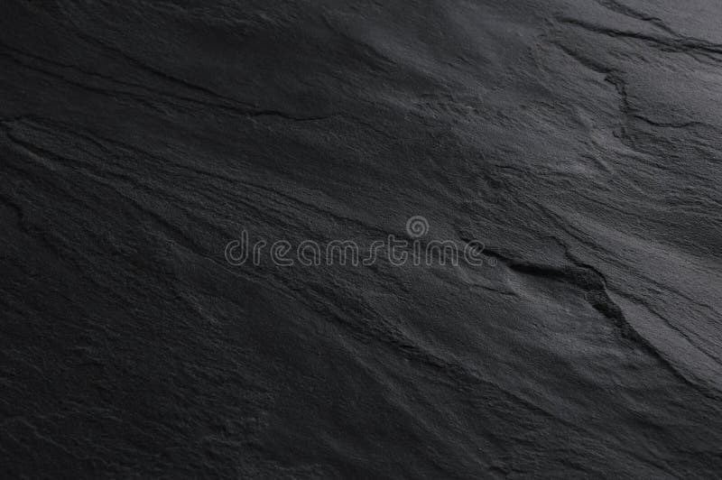 Seamless Texture Black Glossy Rough Stone Stock Illustration