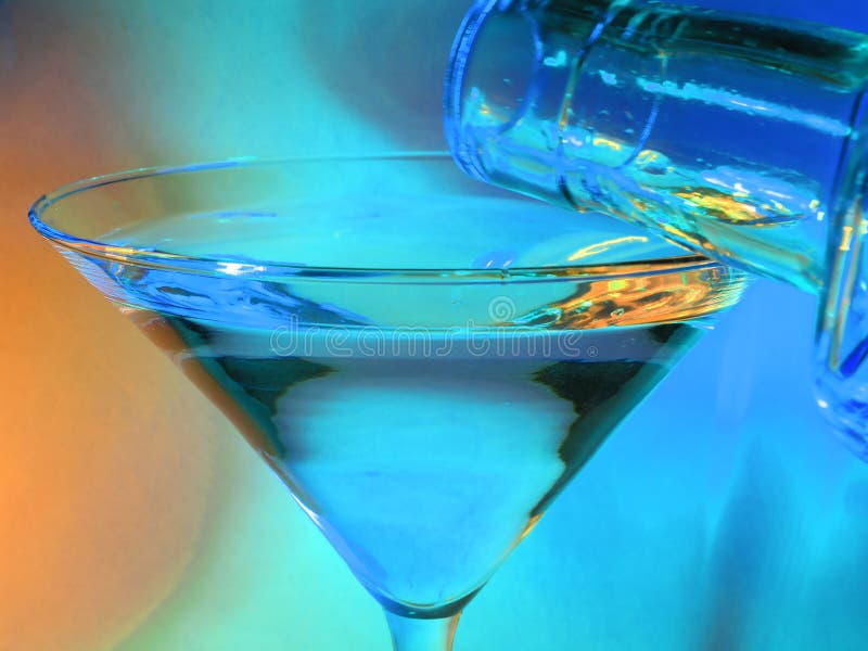 Full Glass stock photo