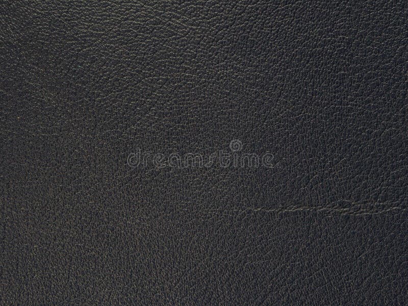 Full Grain Black Genuine Leather Stock Photo Image of obsolete