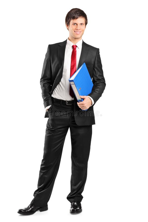 Full length portrait of a businessman