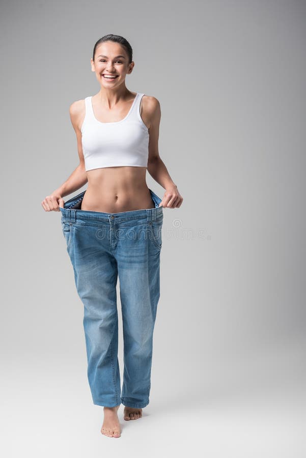 Skinny Lady Posturing in Tight Underwear Stock Image - Image of pretty,  fitness: 108671239