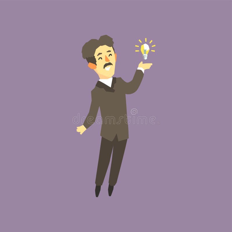 Full-length Portrait of Nikola Tesla - Famous Scientist, Electrical Engineer and Inventor. Cartoon Man Character and Stock Vector - Illustration of isolated, history: 109137797 Full-length Portrait of Nikola Tesla - Famous Scientist, Electrical Engineer and Inventor. Cartoon Man Character and Stock Vector - Illustration of isolated, history: 109137797