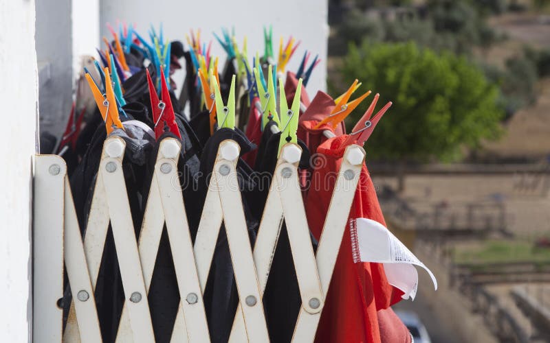 Fullloaded Heavy Duty Wallmounted Drying Rack at Apartment Block