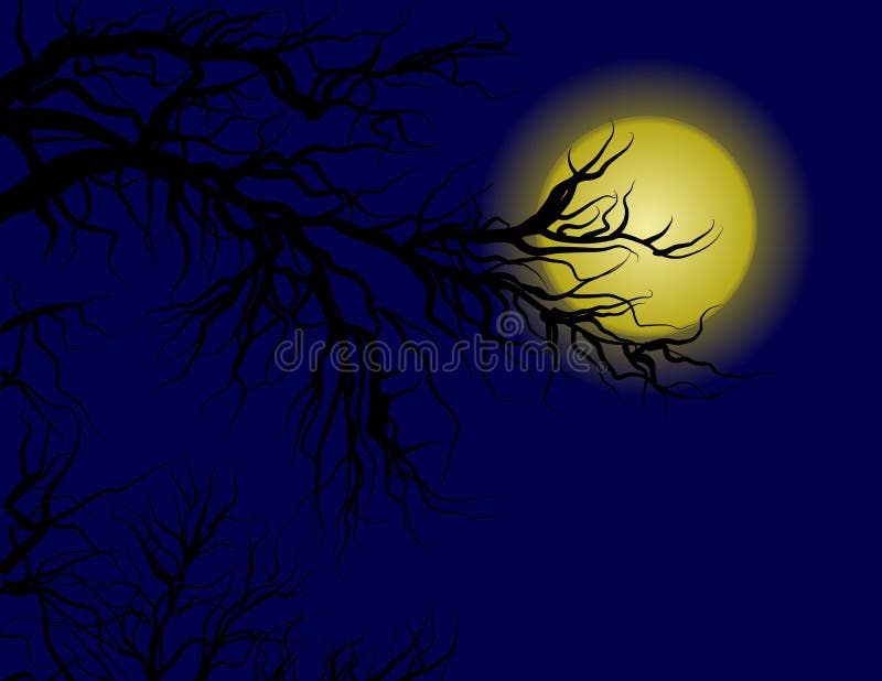 Full Moon stock illustration