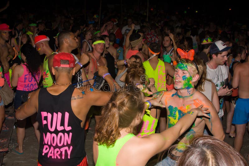 Full moon party, Thailand