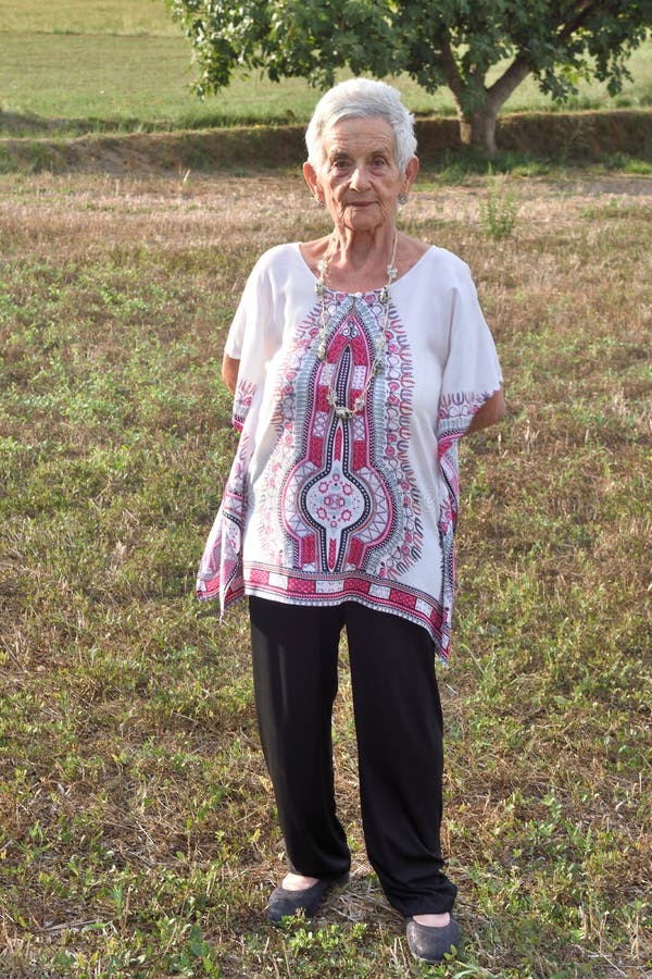 Portrait of a senior woman outdoor stock images Portrait of a senior woman outdoor stock images
