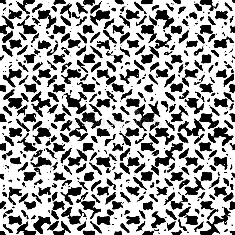 Full Seamless Abstract Distressed Monochrome Pattern Vector for ...