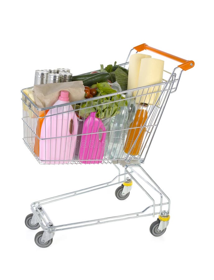 full trolley fotografering för bildbyråer full trolley fotografering för bildbyråer