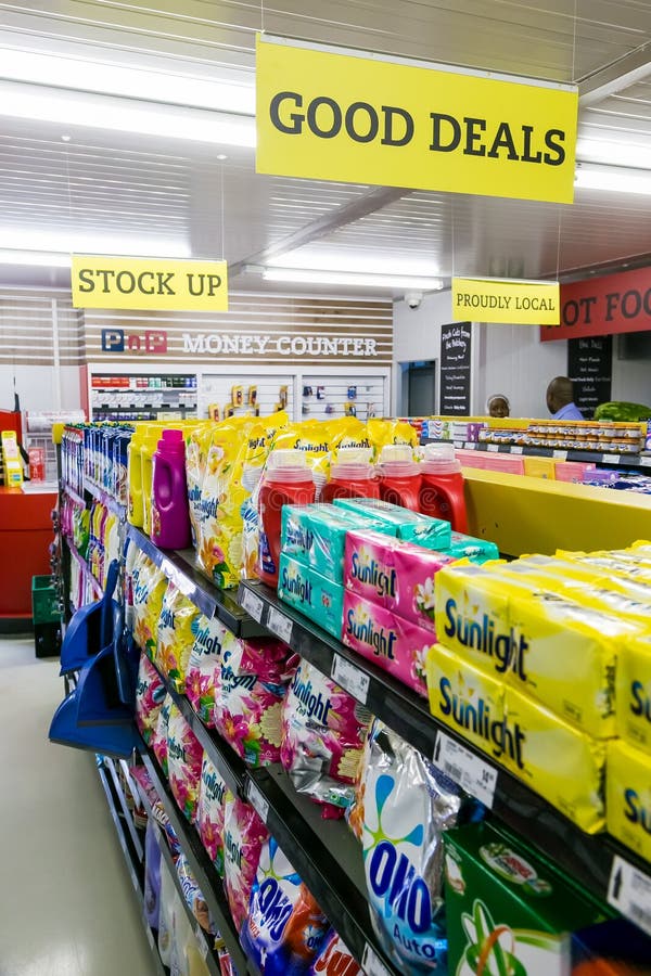 Fully Stocked Shelves of Food and Household Items at Local Pick N Pay ...