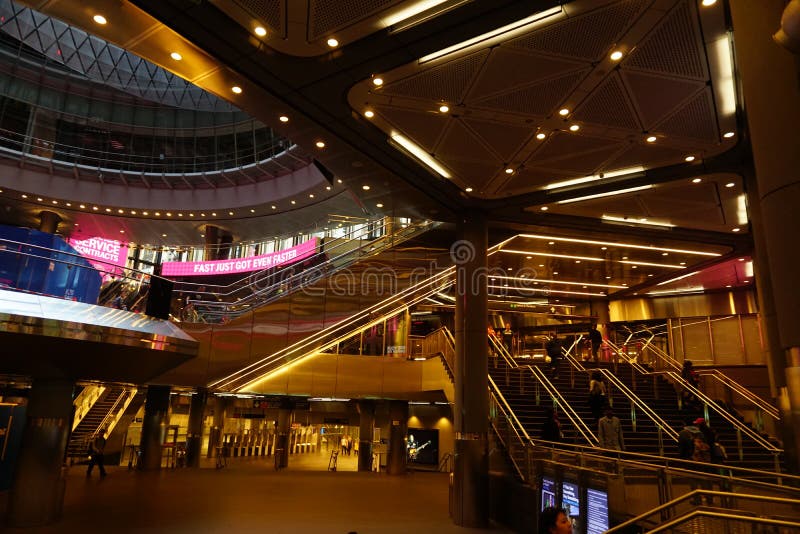 Fulton Center NYC 1 fotografia de stock royalty free
