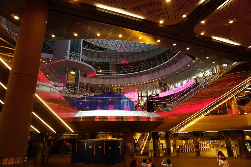 Fulton Center NYC 4 imagens de stock royalty free