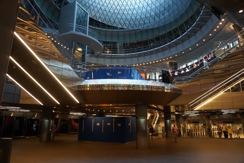 Fulton Center NYC 5 imagem de stock