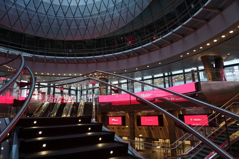 Fulton Center NYC 7 fotografia de stock