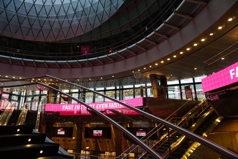 Fulton Center NYC 14 fotografia de stock royalty free