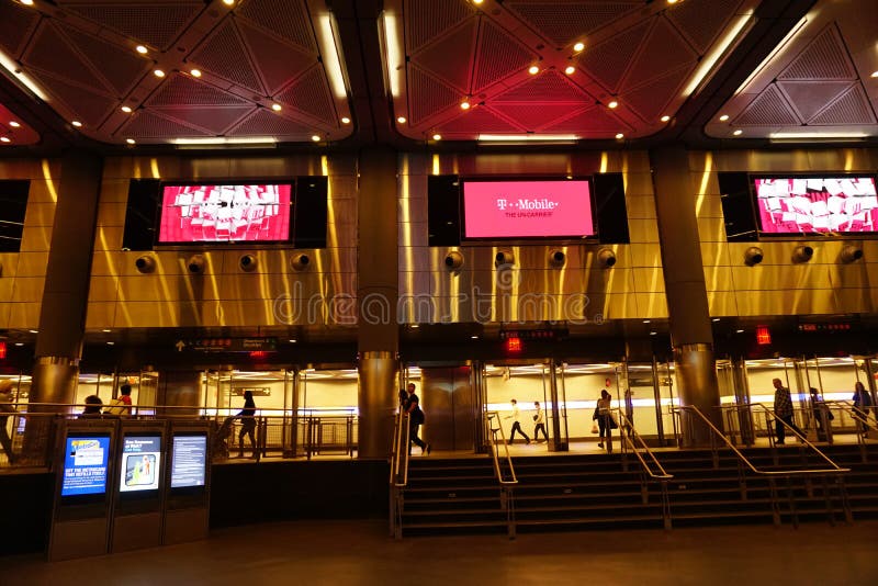 Fulton Center NYC 18 foto de stock royalty free