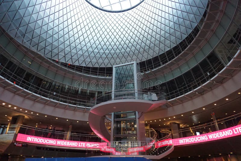 Fulton Center NYC 19 foto de stock