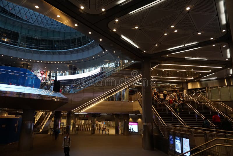 Fulton Center NYC 30 foto de stock