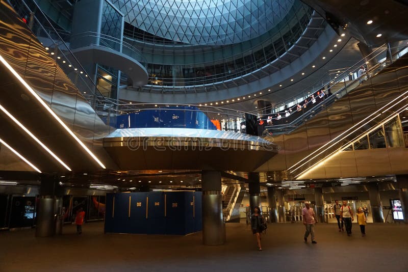 Fulton Center NYC 31 imagens de stock