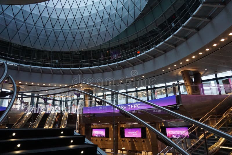 Fulton Center NYC 34 imagem de stock