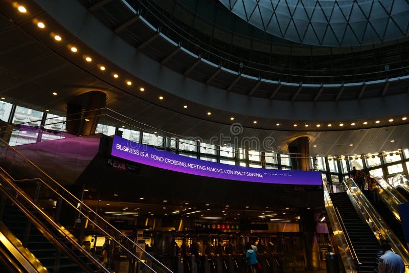 Fulton Center NYC 35 imagem de stock royalty free