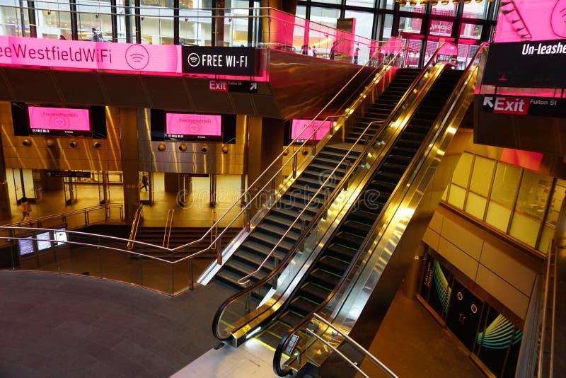 Fulton Center NYC 36 imagem de stock royalty free