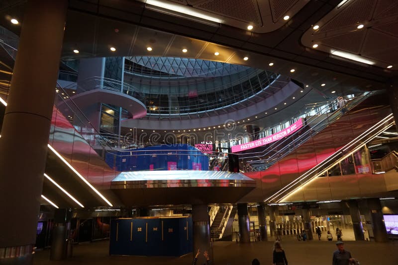 Fulton Center NYC 39 foto de stock royalty free