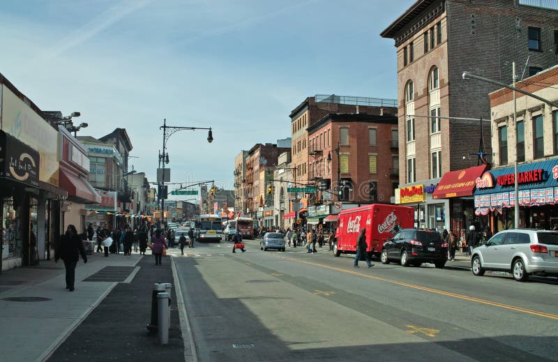 Fulton Street Brooklyn New York Editorial Stock Image Image of coca