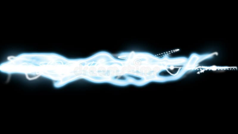Laser de linha fumo abstrato 4k ilustração stock