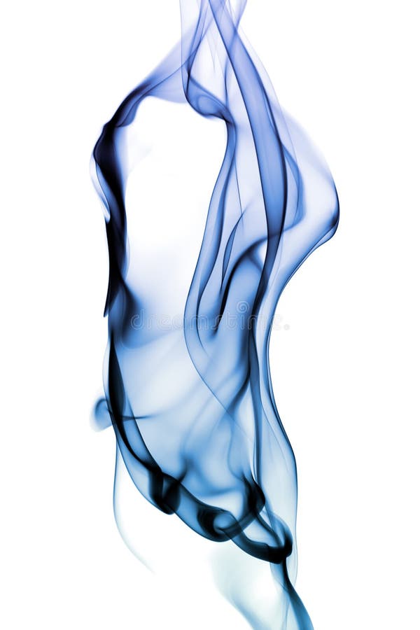Abstract smoke isolated on white background. Abstract smoke isolated on white background