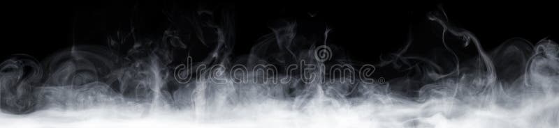 Abstract Smoke In Dark Background. Abstract Smoke In Dark Background