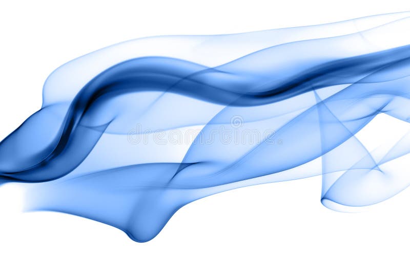 Fumo azul abstrato imagem de stock Fumo azul abstrato imagem de stock