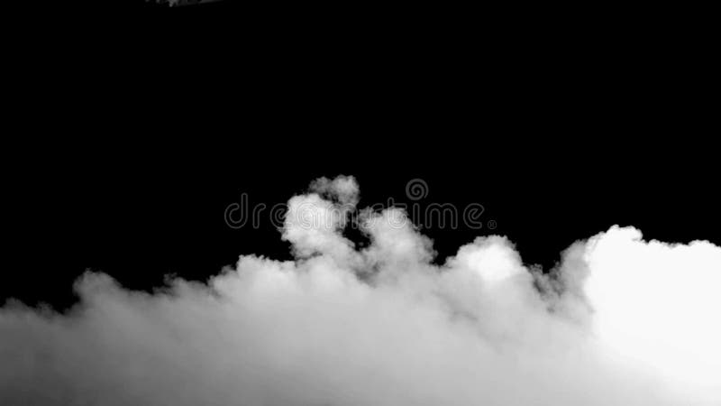 Fumo branco em super câmara lenta a surgir vídeos de arquivo