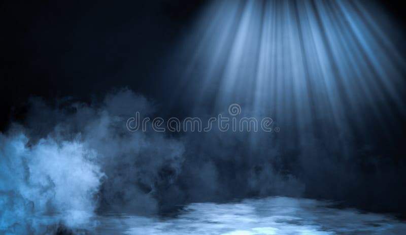 Fumo sul pavimento Fumo astratto con effetto della luce Accensione mettendo in luce le sovrapposizioni di struttura immagini stock libere da diritti