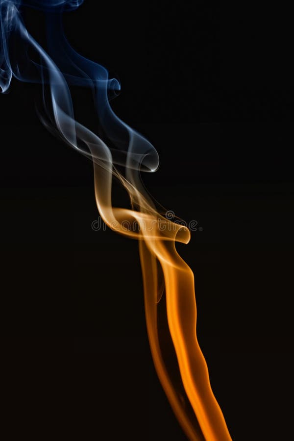 Abstract colored smoke on black background. Abstract colored smoke on black background