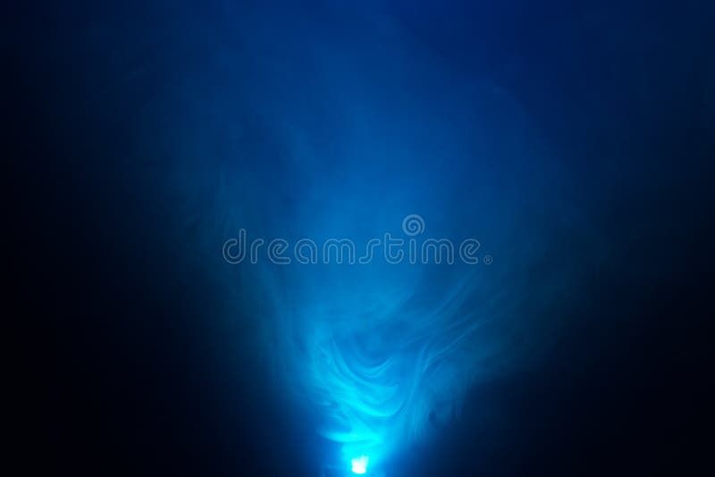 Fumée légère bleue photographie stock Fumée légère bleue photographie stock