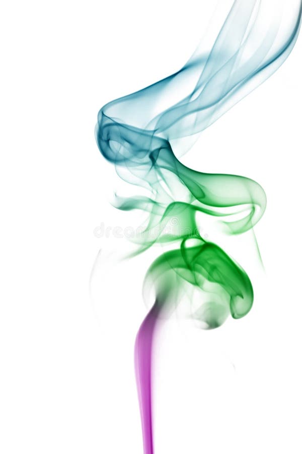 Fumée multicolore