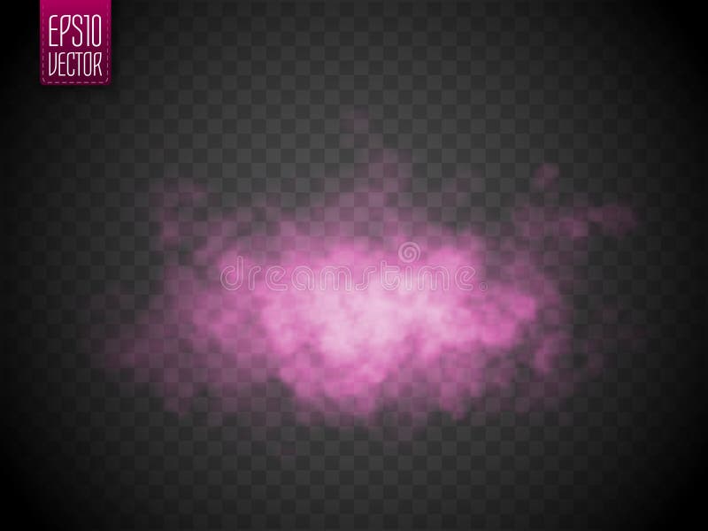 Fumée rose de couleur d'isolement Opacité lumineuse de vecteur, brume ou fond de brouillard enfumé Vecteur illustration libre de droits Fumée rose de couleur d'isolement Opacité lumineuse de vecteur, brume ou fond de brouillard enfumé Vecteur illustration libre de droits