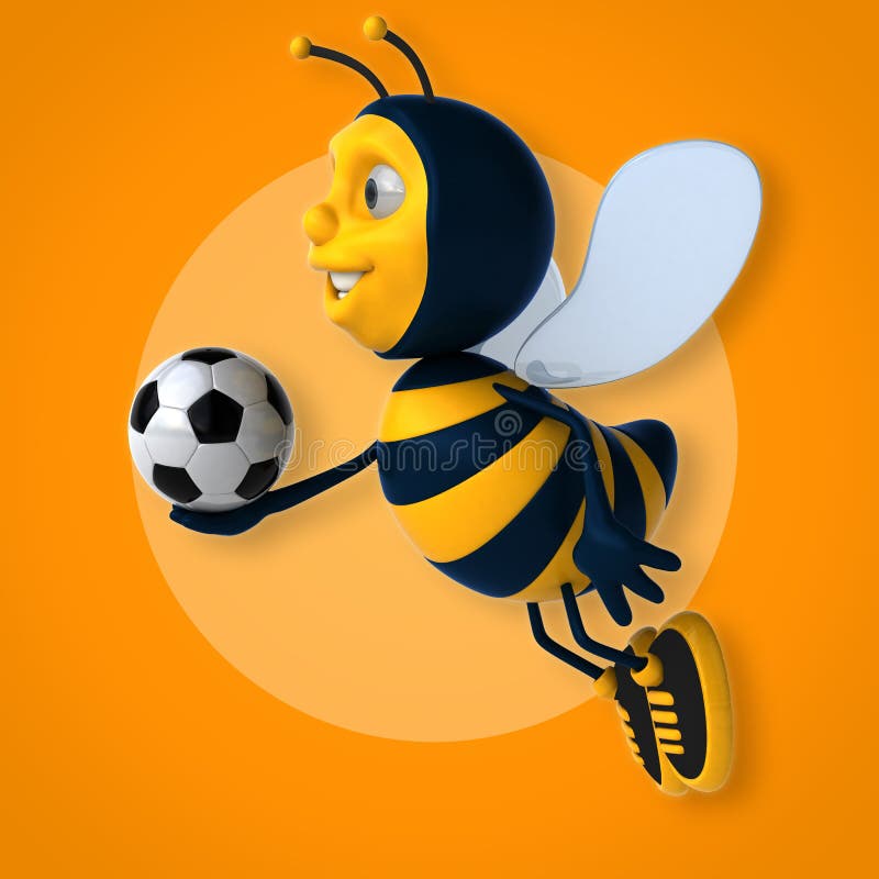 Bee Soccer Stock Illustrations – 261 Bee Soccer Stock