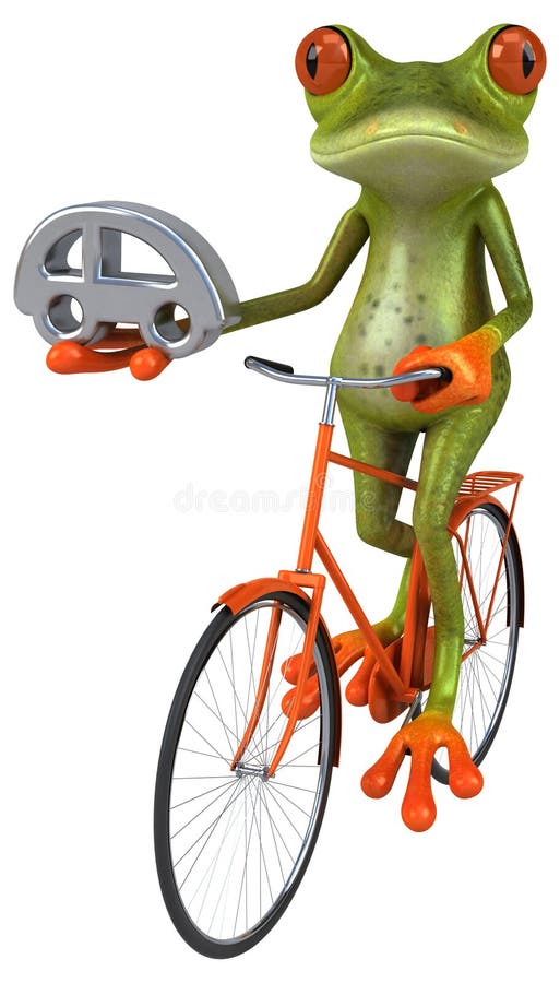 Fun frog stock illustration. Illustration of amazonian - 77848056