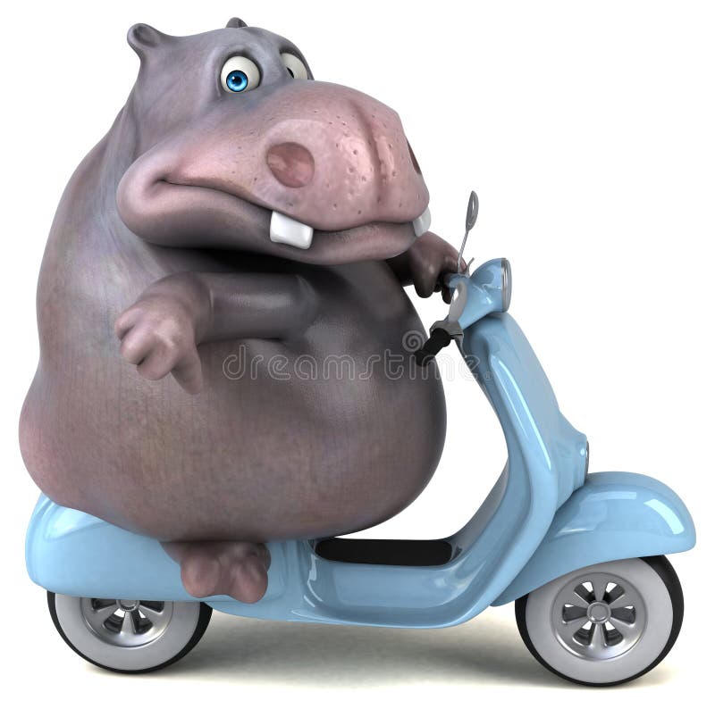 Hippo Scooter Stock Illustrations – 79 Hippo Scooter Stock Illustrations,  Vectors & Clipart - Dreamstime